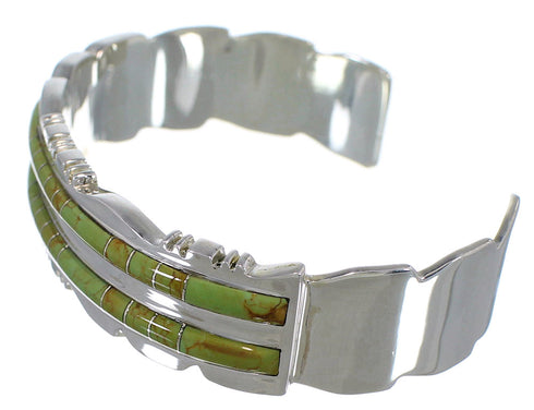 Southwestern Turquoise Sterling Silver Bracelet TX39646